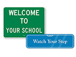 Custom Entrance Signs
