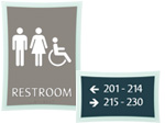 Deco Office Door Signs