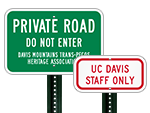 Horizontal Signs