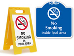 No Smoking in Pool Area