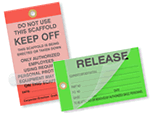 Scaffold Inspection Tags