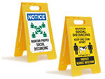Stand Up Floor Signs
