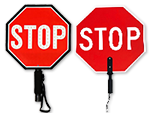 STOP Hand Held Paddles