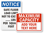 Custom Warehouse Signs