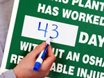 Mark a Day™ Safety Scoreboards