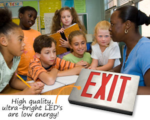 Exit Aluminum Signs