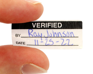 Verification Labels