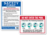 Looking for Pool Safety Signs?