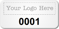 Asset Label Company Name with Numbering