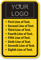 Custom Logo Sign