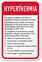 Hyperthermia Causes, Symptoms And Effects Sign