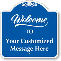 Custom Designer Welcome To Pool Personalized Sign