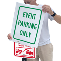 Temporary Sign Cover