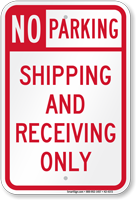 Shipping And Receiving Only
