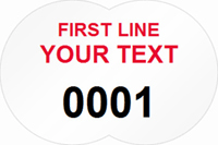 Butterfly Custom Template  Numbering