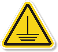 ISO  Triangle Safety Label