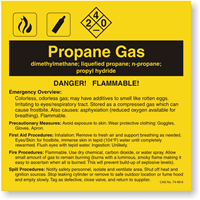 ANSI Chemical Label