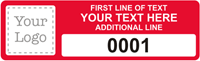 Rectangular Custom Template  Numbering