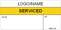 Serviced Label [add name or logo]