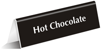 Office Tabletop Tent Sign