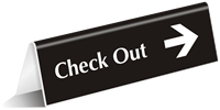 Tent Sign