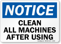 Notice: