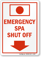 Emergency Spa Shut Off