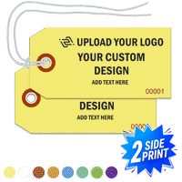 Double Sided Warehouse Tag (3.75" x 1.875")