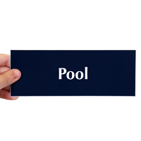 Pool Engraved Sign