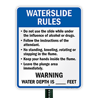 Waterslide Rules for Wisconsin