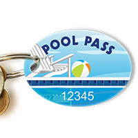 Pool Pass In Oval Shape, Pool Chair Ball
