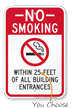 Building Smoking Prohibition Sign