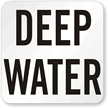 Deep Water Pool Depth Marker