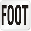 Foot Pool Depth Marker