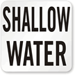 Shallow Water Pool Depth Marker