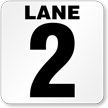Lane 2 Pool Lap Lane Marker