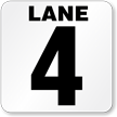Lane 4 Pool Lap Lane Marker