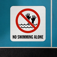 Pool Safety Notice: No Solo Swimming