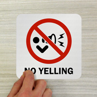 Warning: Respect Others - No Yelling
