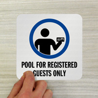 Designated Pool Area Visitors