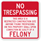 No Trespassing Sign