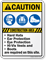 Construction Area Ear Eye Protection Required Sign