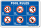 Pool Rules Symbol Sign